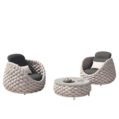 Outdoor Patio Lounge Sofa Coffee Table Set - Beuti-Ful