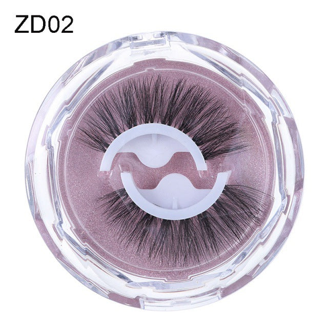 Self-adhesive Reusable Glue-free Eye Lashes With Natural Curl - Beuti-Ful