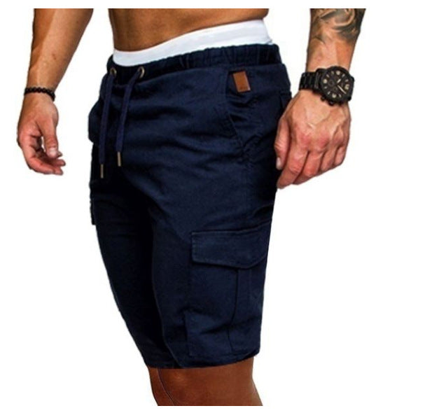 Tight Elastic Pants Men's Cropped Shorts Pants - Beuti-Ful