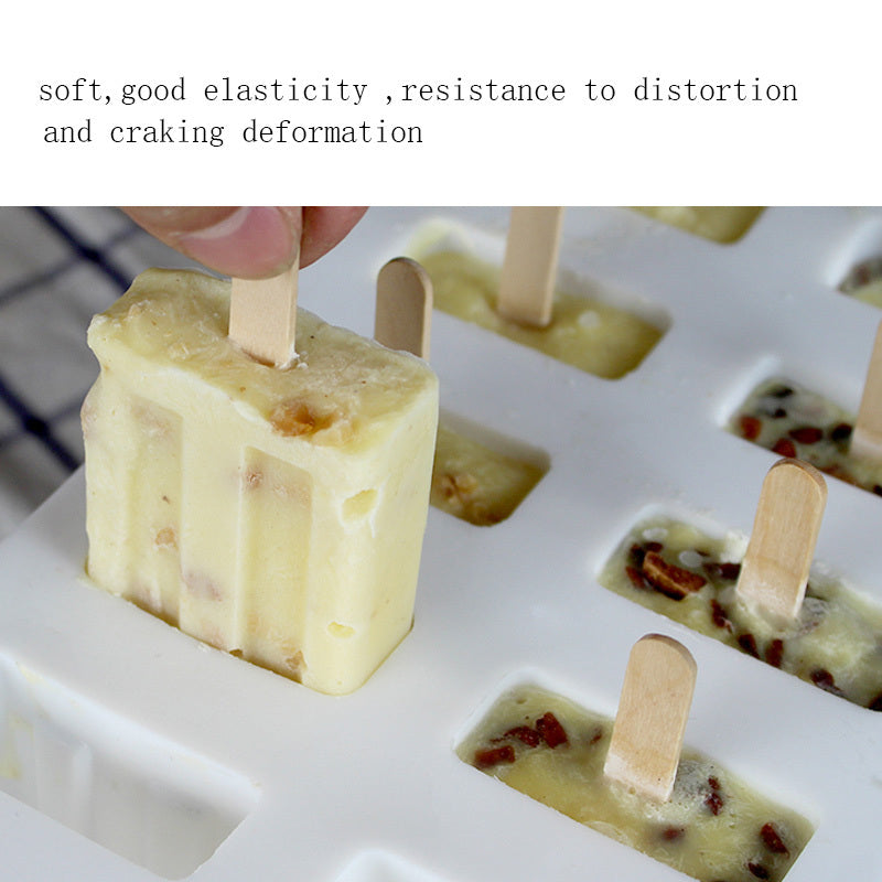 4 Popsicle Molds With Old Beijing Classic Shape Holes - Beuti-Ful