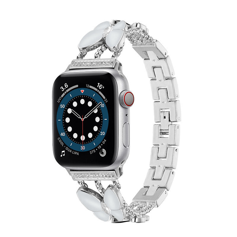 Suitable For Resin Diamond Butterfly Watch Band - Beuti-Ful