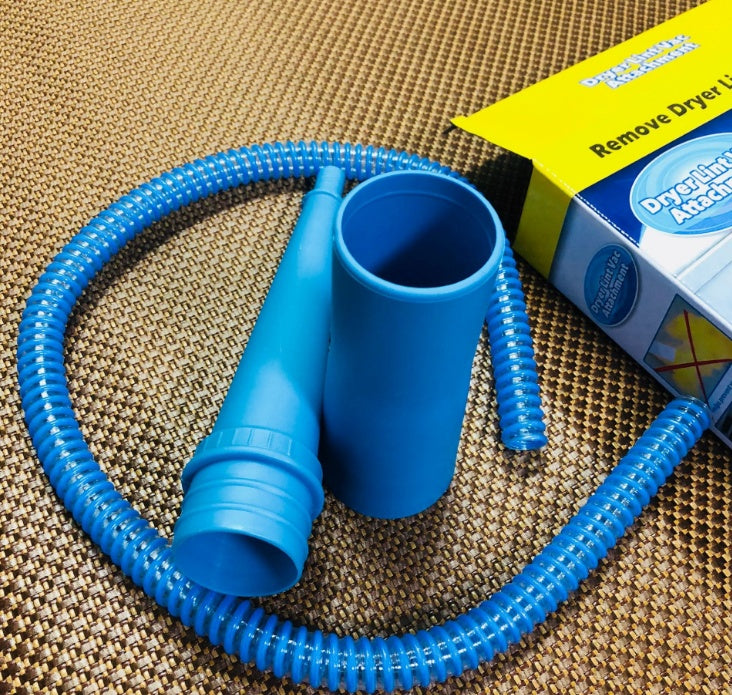 Universal Dryer Pipe Vent Hose Vacuum Attachment Dust Cleaner Kit Removes Lint Brush - Beuti-Ful