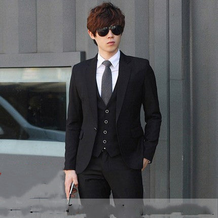Young men in slim suits - Beuti-Ful