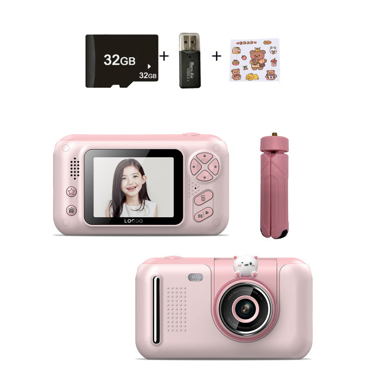 Handheld And Flipable SLR Children's High-definition Camera 2.4 Inch - Beuti-Ful