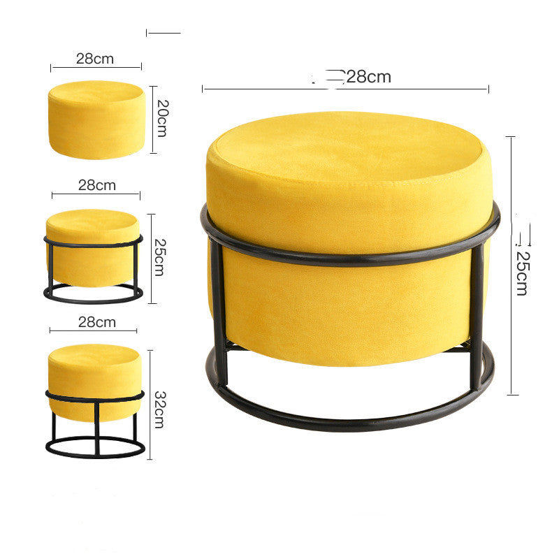 Light Luxury Stool Living Room Small Stool - Beuti-Ful