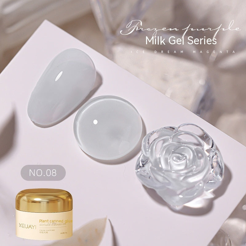 Milk Jelly Solid Color Summer Ice UV Polish - Beuti-Ful