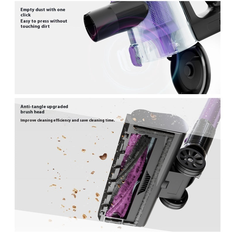 Brushless Large Suction Foldable Handheld Vacuum Cleaner - Beuti-Ful