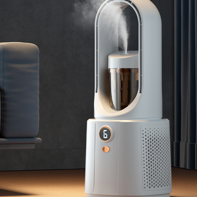 Air Conditioner Bladeless Spray Little Fan Refrigeration Desktop Ultra-quiet Office - Beuti-Ful