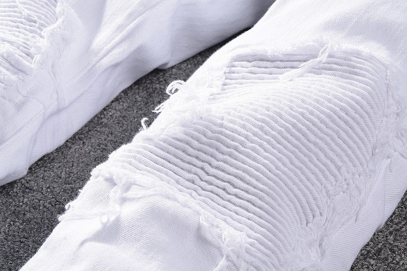 High Street Slim Men's Jeans Tear Patch - Beuti-Ful