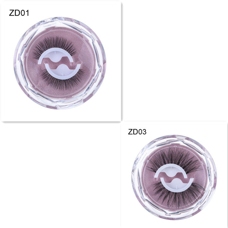 Self-adhesive Reusable Glue-free Eye Lashes With Natural Curl - Beuti-Ful