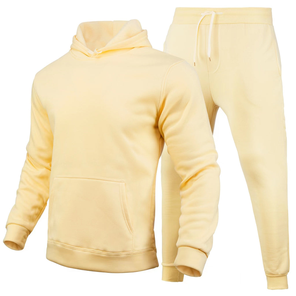 Women's Casual Blank Solid Color Set - Beuti-Ful