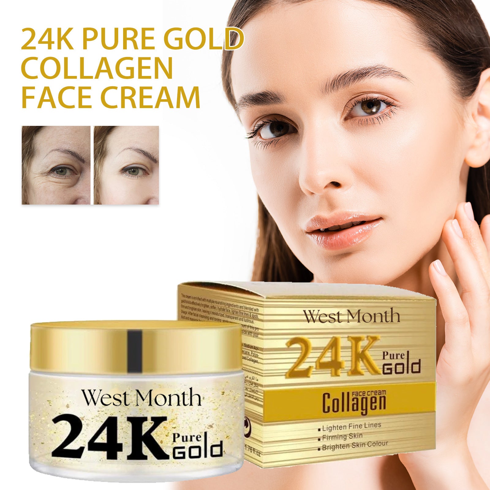 Fading Wrinkle Brightening And Firming Whitening Skin Cream - Beuti-Ful