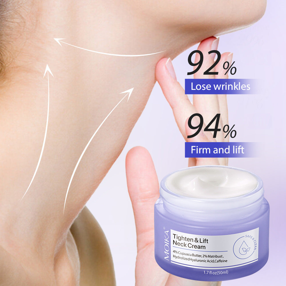 Neck Wrinkle Removal Cream Tightening Firming Fade Fine Lines Anti-Aging Necklines Lifting Shaping Beauty Neck Cream - Beuti-Ful