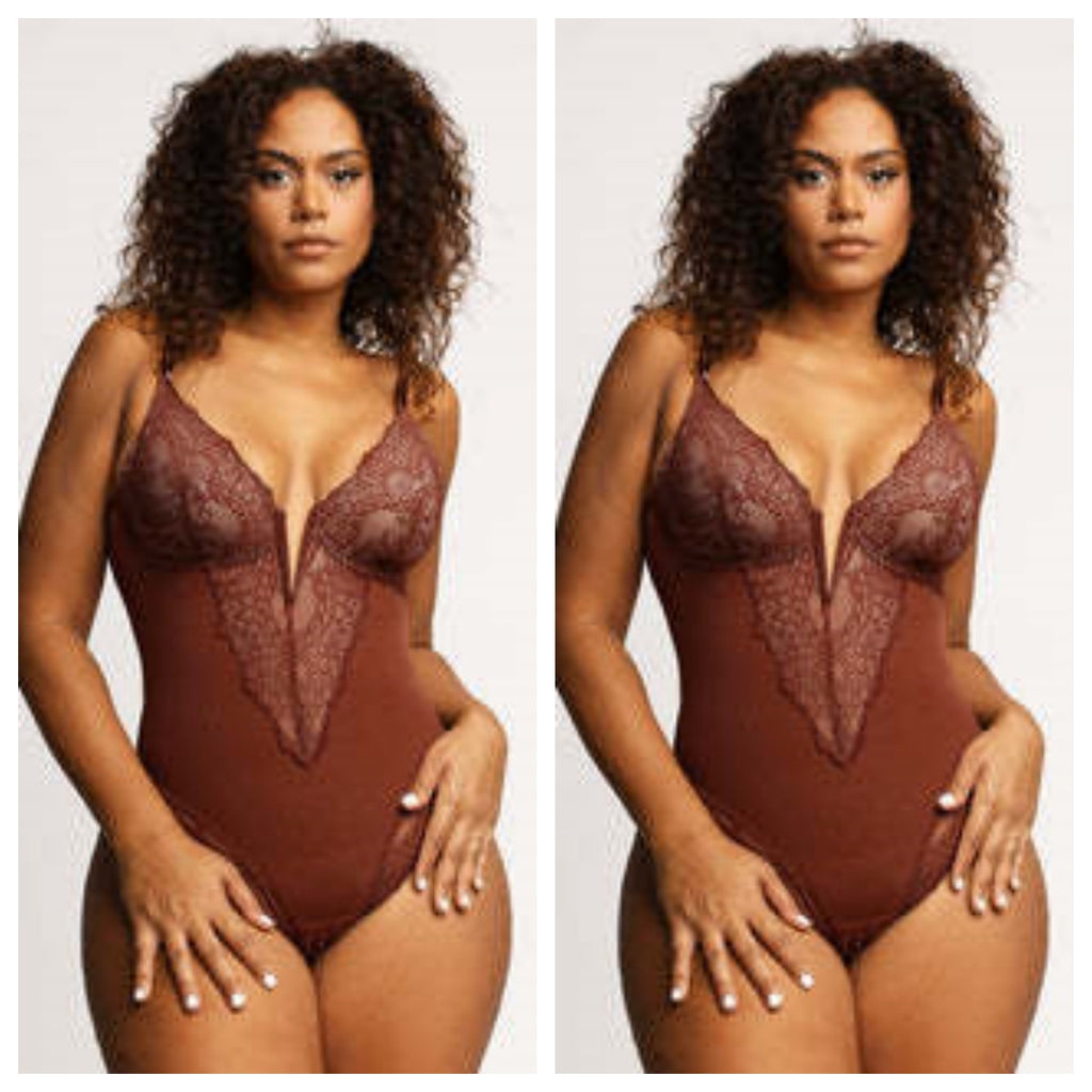 Plus Size Lace Waist Women's Shapewear - Beuti-Ful