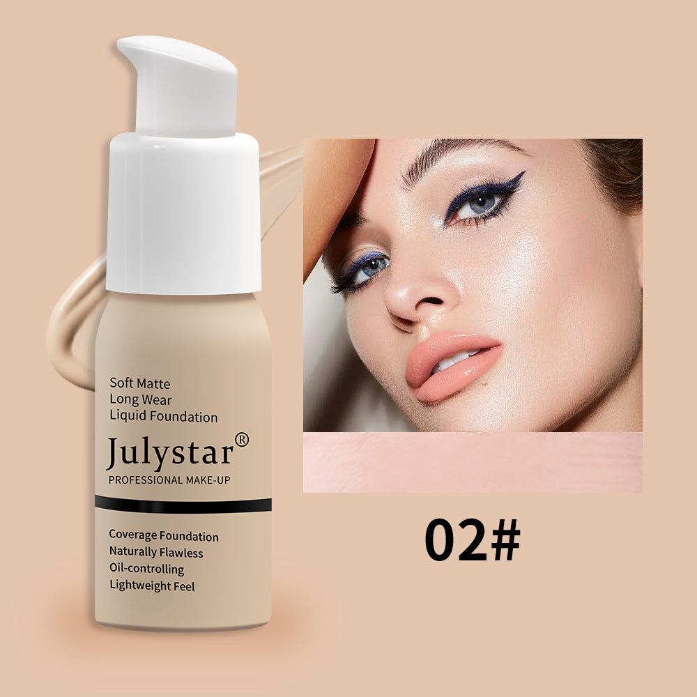 Waterproof Lasting Non Take Off Makeup Concealer Liquid Foundation Beauty Makeup - Beuti-Ful