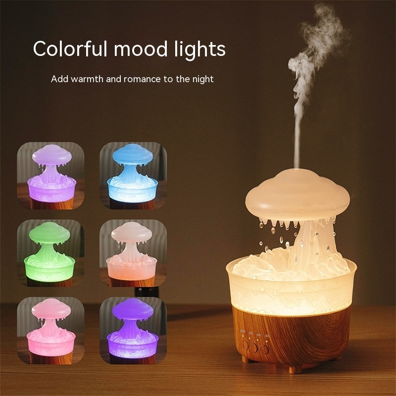 Remote Control Colorful Rain Cloud Humidifier - Beuti-Ful