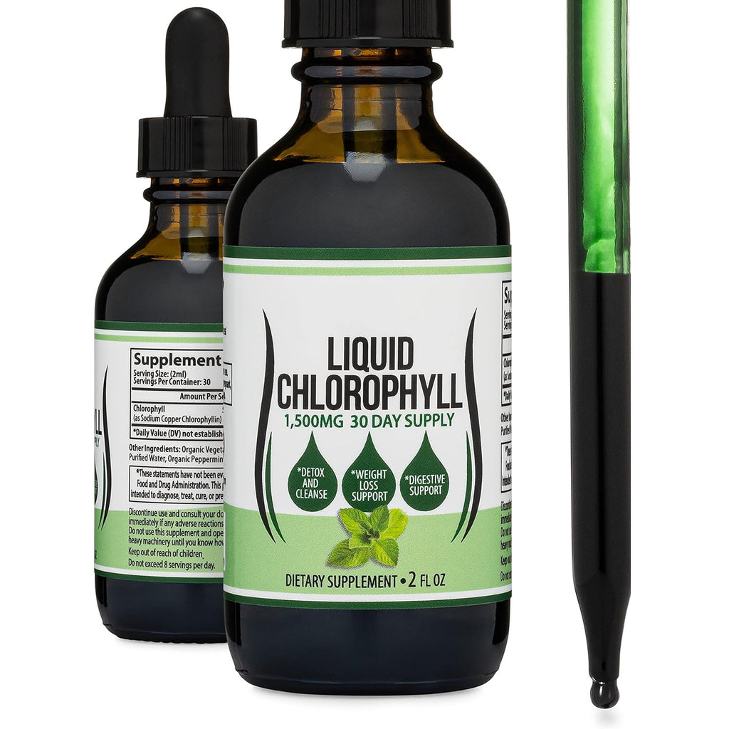 Chlorophyll Detox and cleanse Drops