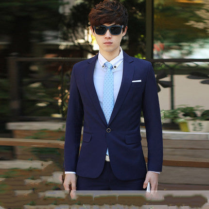 Young men in slim suits - Beuti-Ful