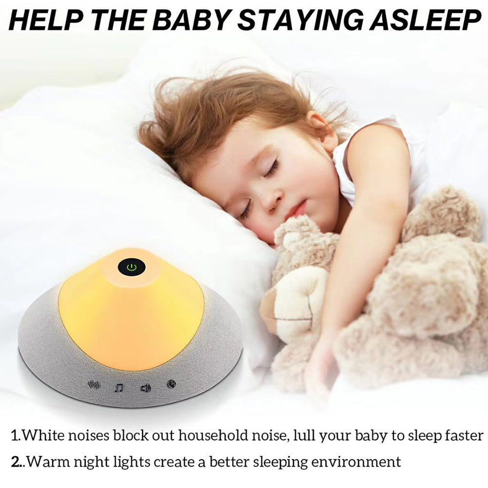 White noise sleep instrument with LED night light