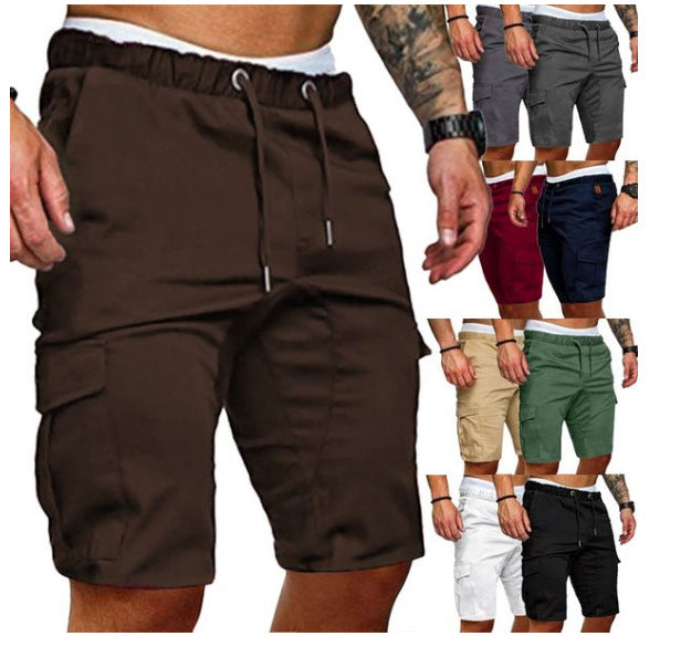Tight Elastic Pants Men's Cropped Shorts Pants - Beuti-Ful