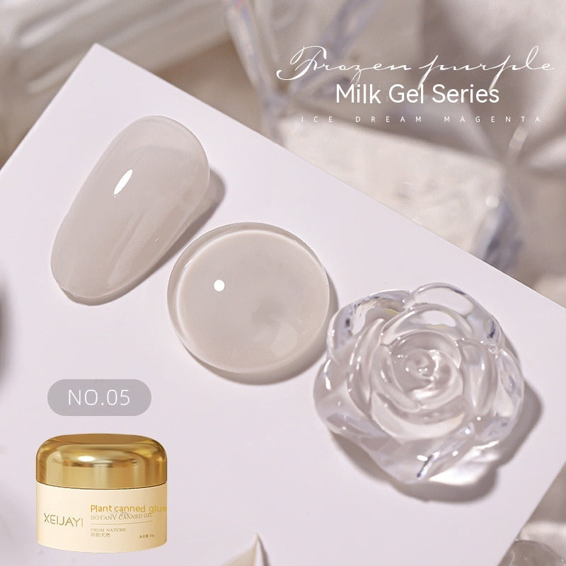 Milk Jelly Solid Color Summer Ice UV Polish - Beuti-Ful