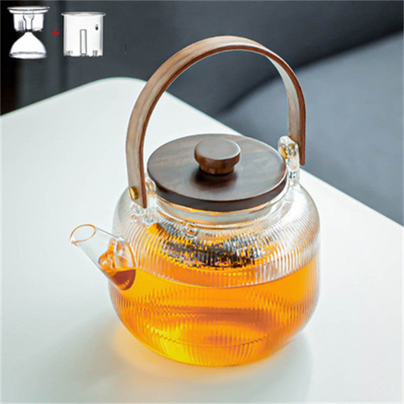 High Borosilicate Glass Steaming And Cooking Teapot - Beuti-Ful
