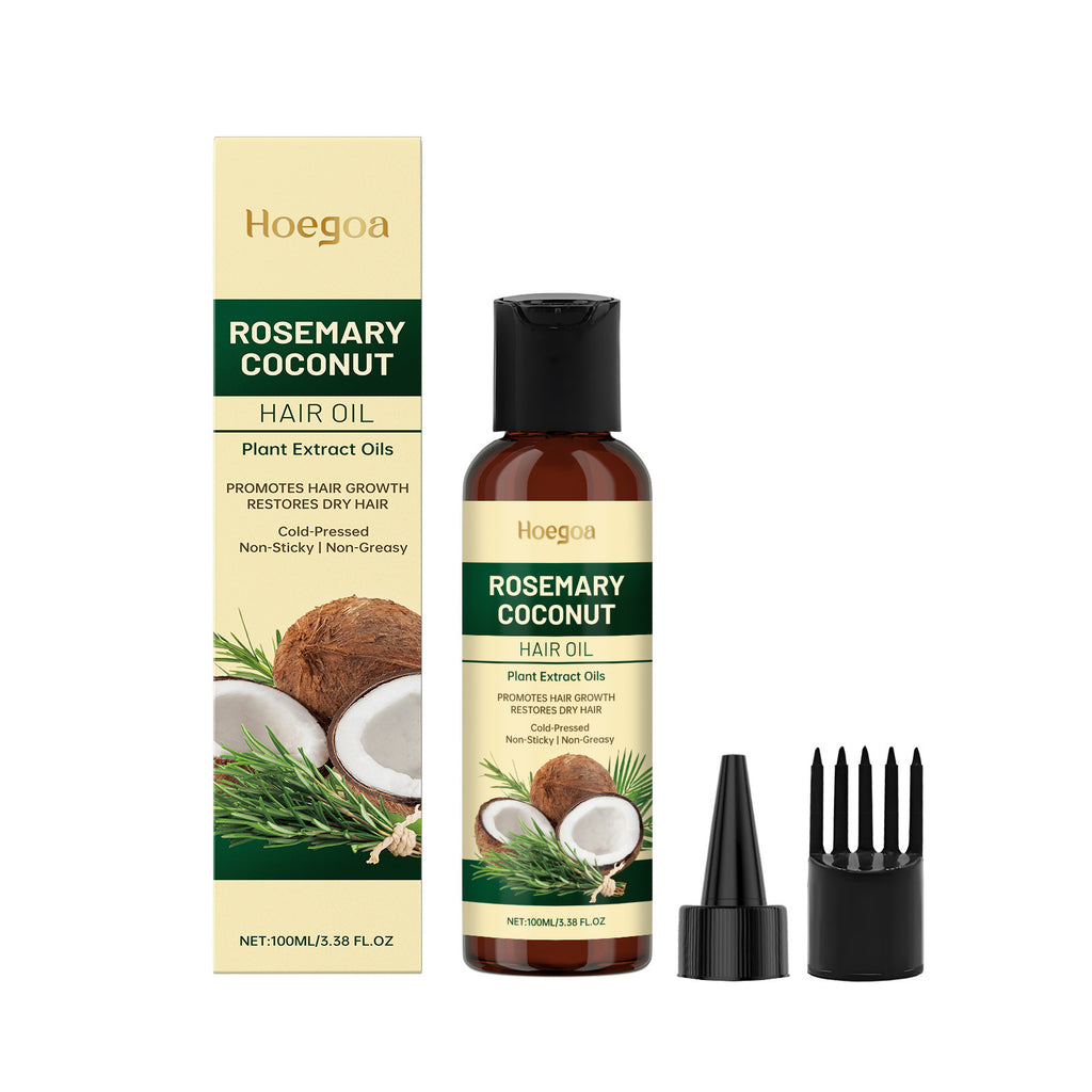 Rosemary Coconut Hair Oil Nourishing Moisturizing Fragrance Care Hair Care - Beuti-Ful