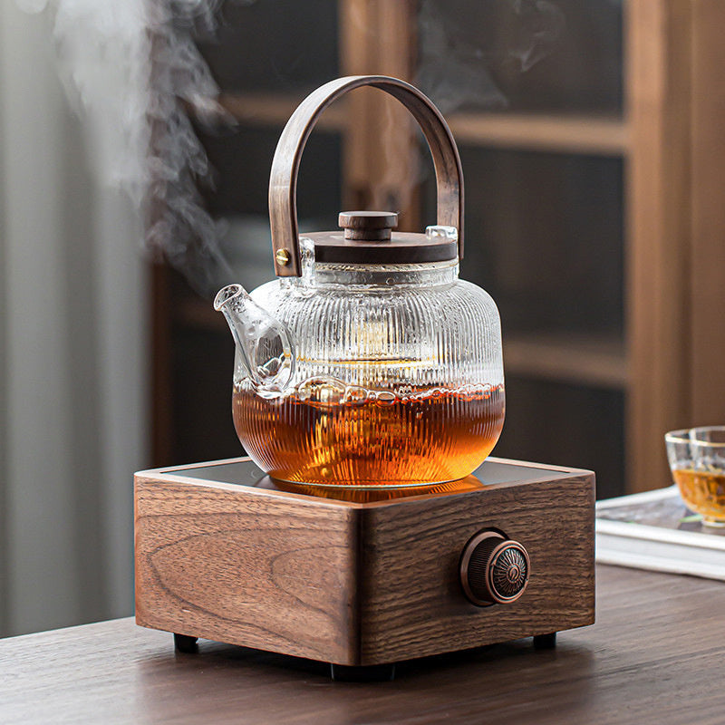 High Borosilicate Glass Steaming And Cooking Teapot - Beuti-Ful