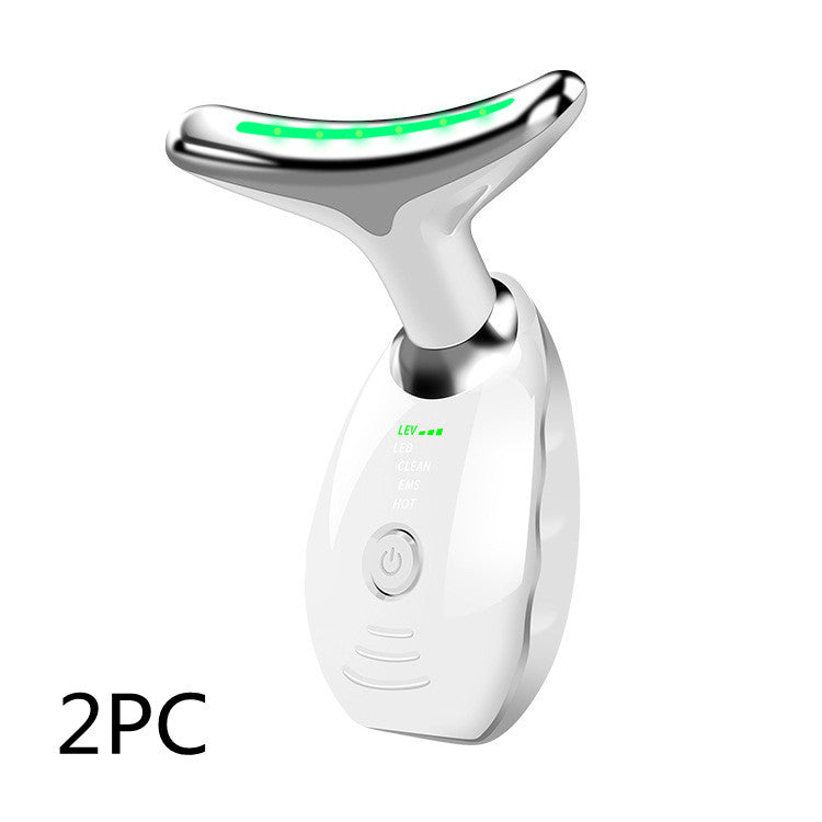 LED Photon Therapy Skin Tighten Reduce Double Chin Anti Wrinkle - Beuti-Ful