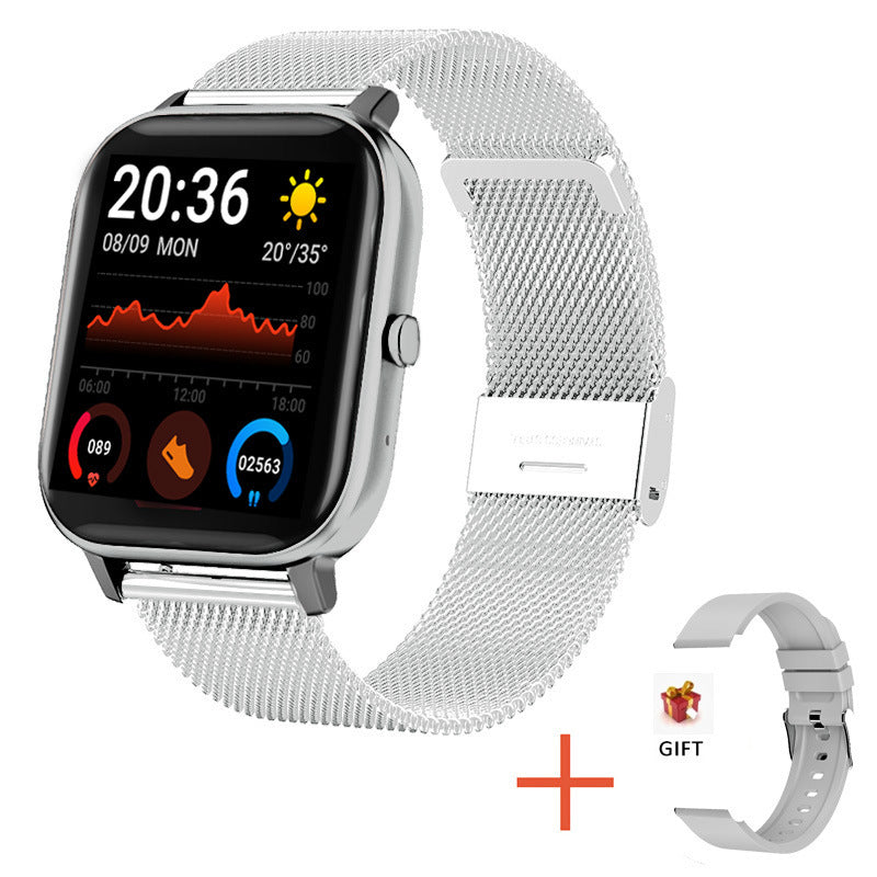 Smart Watch Heart Rate Blood Pressure Color Screen Exercise - Beuti-Ful