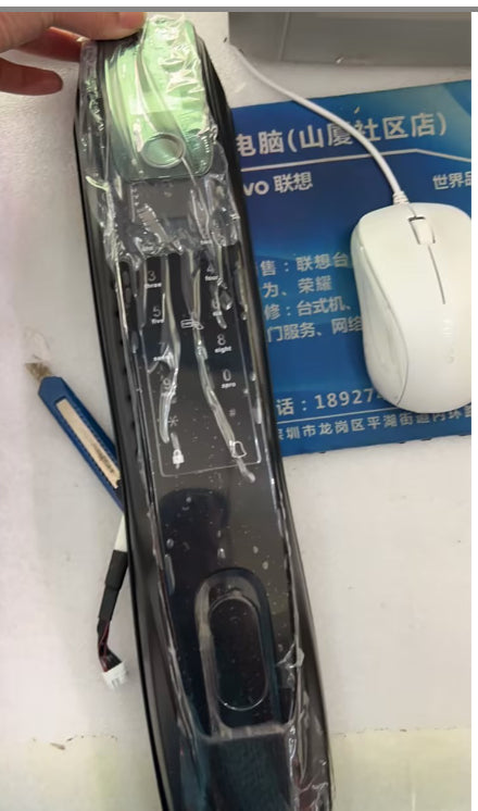 Automatic Fingerprint Lock Household Anti-theft Door 3d Face Recognition Smart Lock Peephole Viewer Password Lock - Beuti-Ful