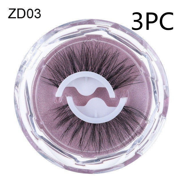 Self-adhesive Reusable Glue-free Eye Lashes With Natural Curl - Beuti-Ful