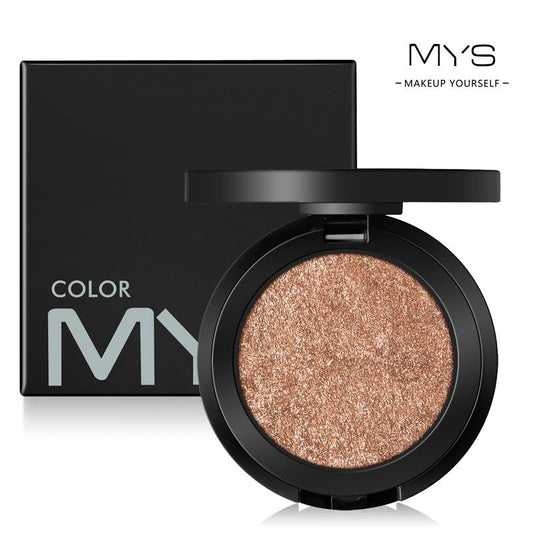 MYS Brand Face Makeup Powder 6 color Waterproof Minerals Shimmer Brightener Contour Glow Kit Bronzer Highlighter Makeup Palettes - Beuti-Ful