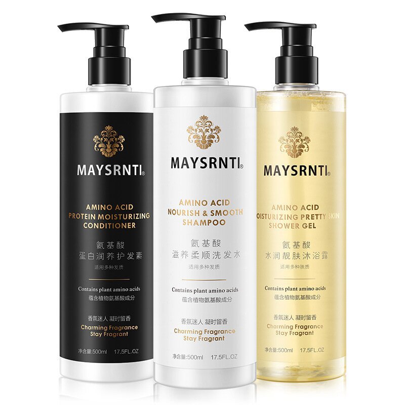 Cuzin Amino Acid Three-piece Shampoo Conditioner Shower Gel - Beuti-Ful