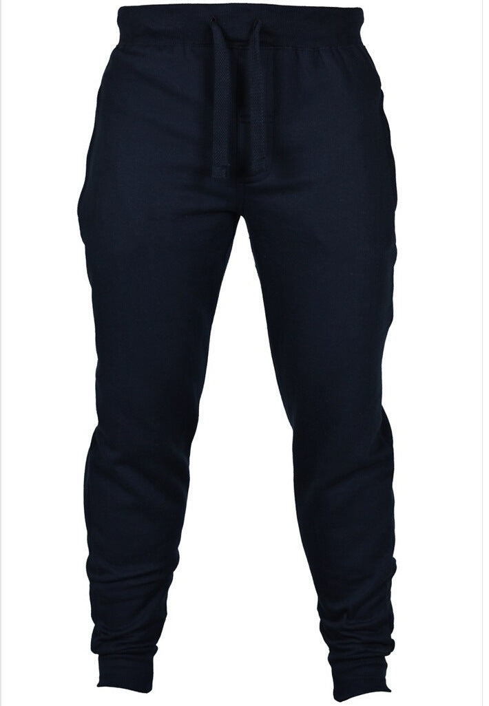 Men  velvet warm casual pants