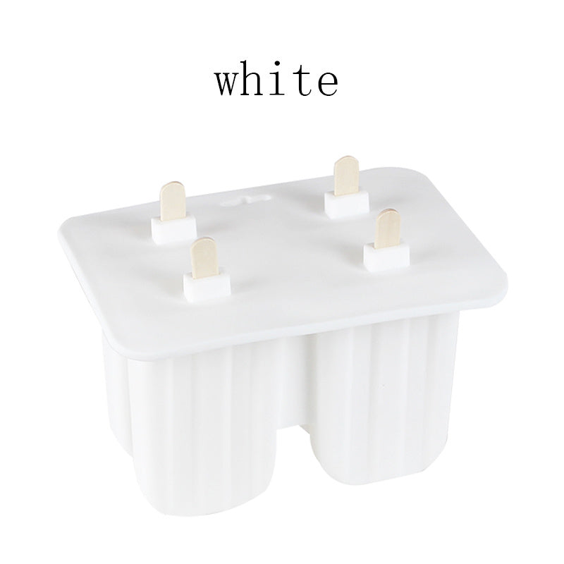 4 Popsicle Molds With Old Beijing Classic Shape Holes - Beuti-Ful