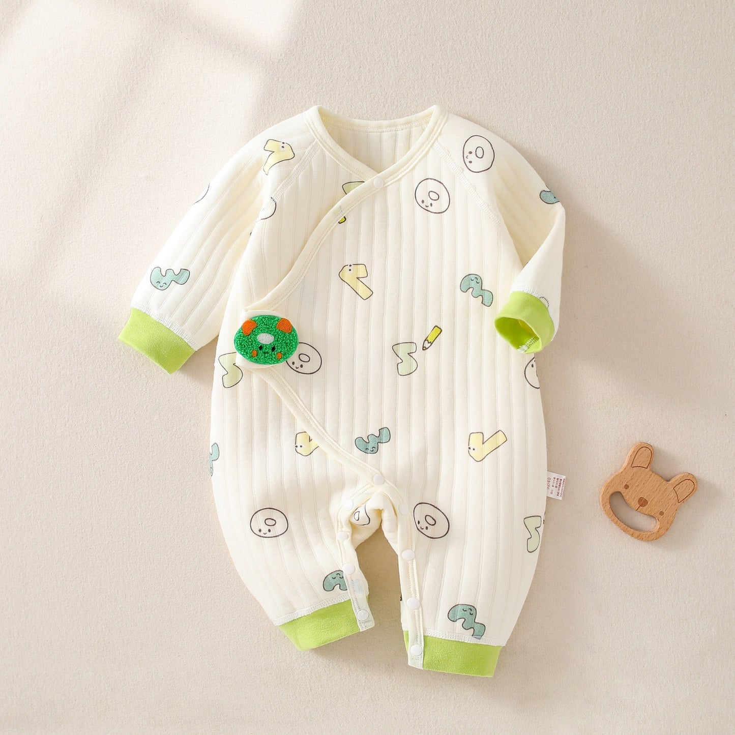 Warm Quilted Newborn Clothes Newborn Baby Baby Jumpsuit