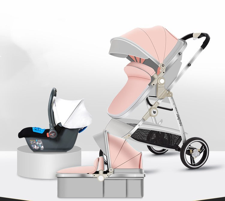 Full Moon High-end stroller Newborn carseat set