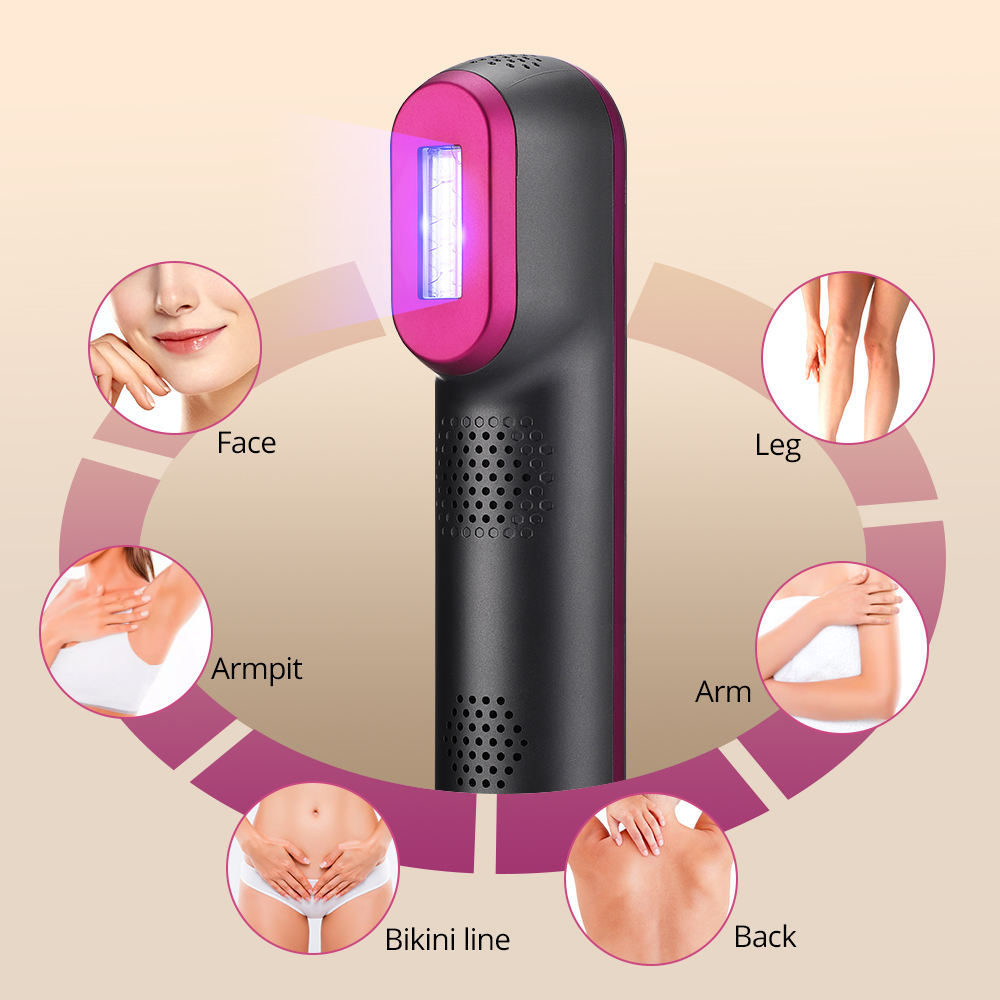1PCS Laser Hair Removal For Women And Man 100,000 Flashes IPL Painless Laser Hair Removal - Beuti-Ful