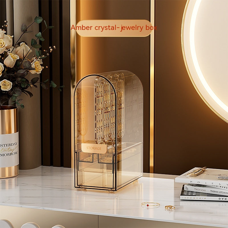 Desktop Large-capacity Cosmetics Dustproof Storage Box - Beuti-Ful