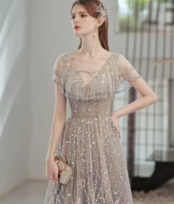 High-grade Banquet Temperament Engagement Cocktail Dress - Beuti-Ful