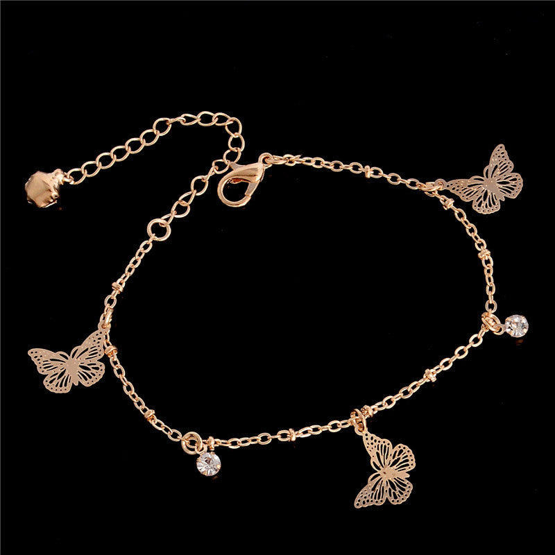 Fashion Simple Creative Owl Alloy Anklet - Beuti-Ful