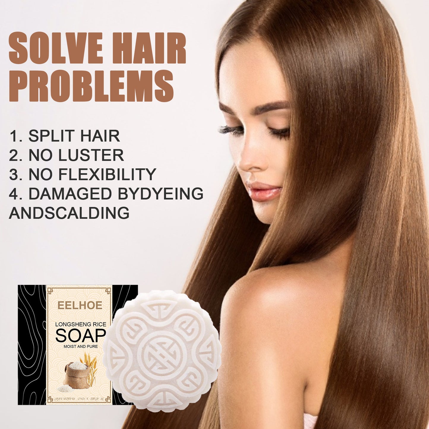 Water Soap Shampoo Soap Nourishes Frizz, Conditioner And Softens Hair - Beuti-Ful