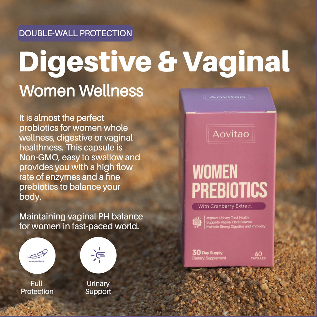 Vaginal Probiotics Women Ph Balance Pills Female Gut Health Prebiotics 60 Billion