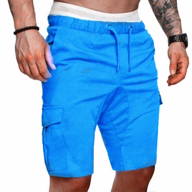 Tight Elastic Pants Men's Cropped Shorts Pants - Beuti-Ful