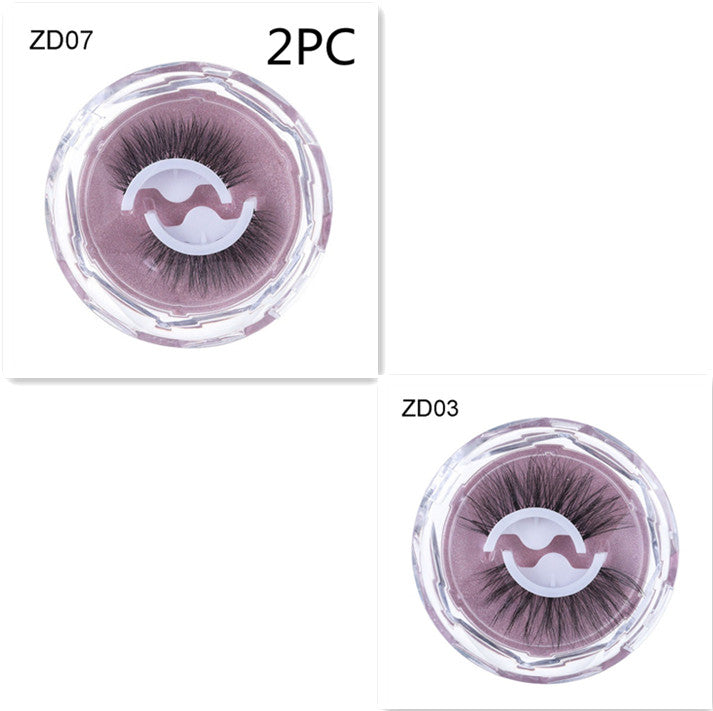 Self-adhesive Reusable Glue-free Eye Lashes With Natural Curl - Beuti-Ful