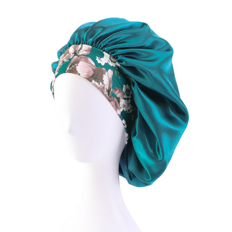 Bohemian Style Large Printed Hair Band Sleeping Hat - Beuti-Ful