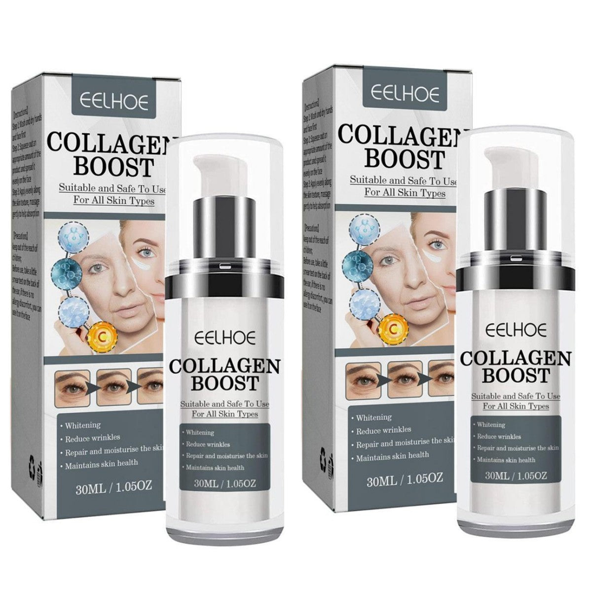 Collagen Anti Wrinkle Cream Tightens Skin - Beuti-Ful