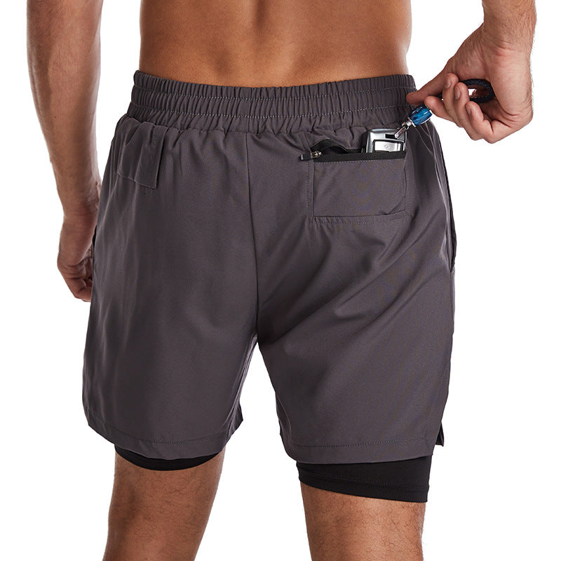 Quick-drying Woven Casual Crazy Muscle Sports Shorts - Beuti-Ful