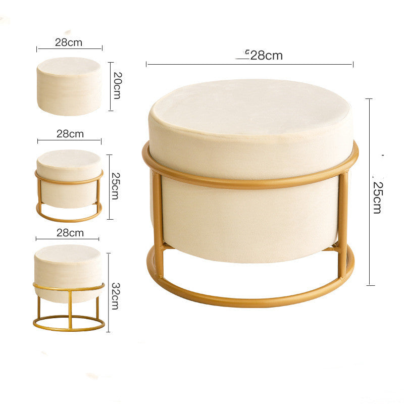 Light Luxury Stool Living Room Small Stool - Beuti-Ful